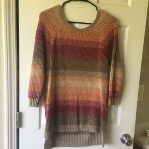Multi-colored, fall sweater